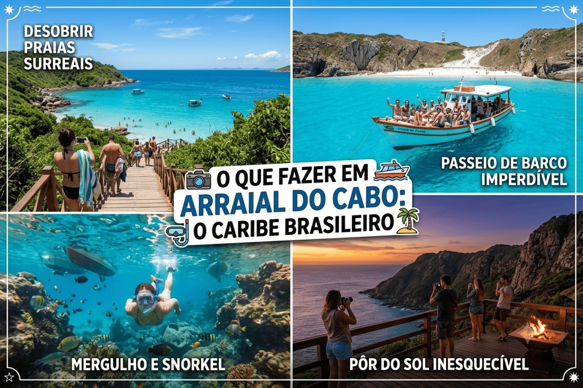 O que fazer em Arraial do Cabo no Rio de Janeiro - www.riodejaneiroportal.com.br