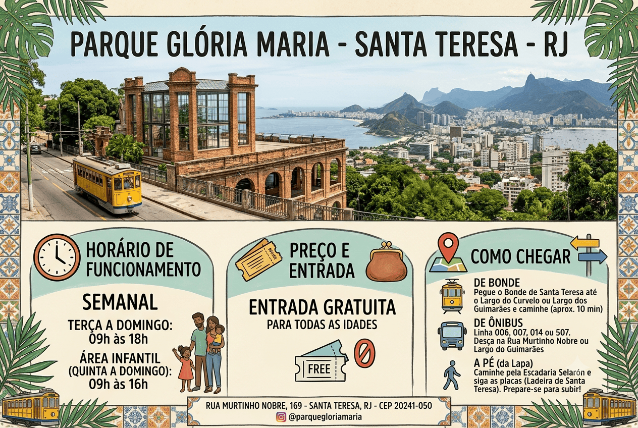 Parque das Ruínas em Santa Teresa - RJ Portal