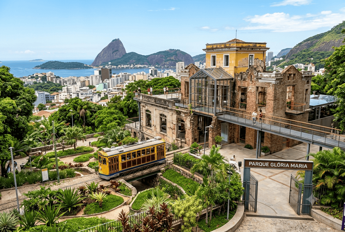Parque das Ruínas em Santa Teresa no RJ - www.riodejaneiroportal.com.br