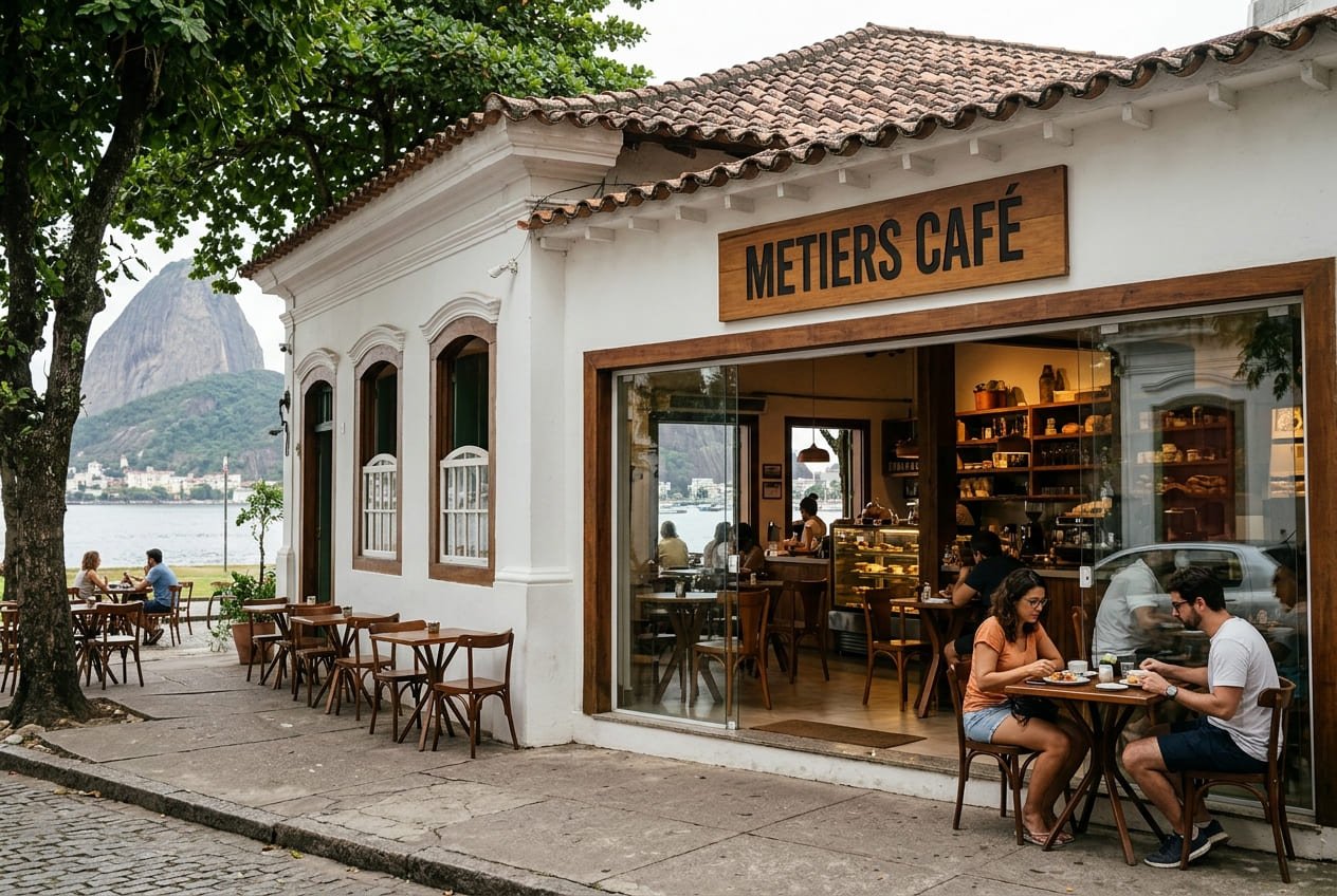 Metiers Café na urca - www.riodejaneiroportal.com.br