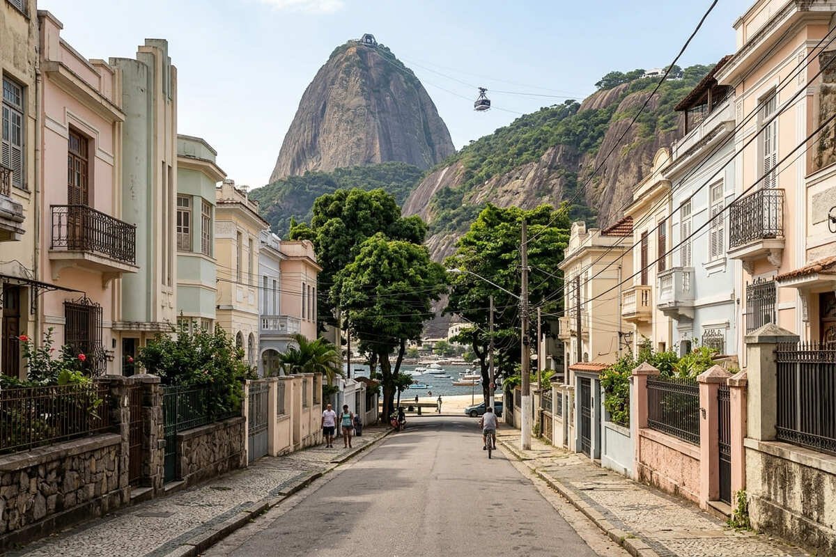 Ruas da Urca no Rio de Janeiro - www.riodejaneiroportal.com.br