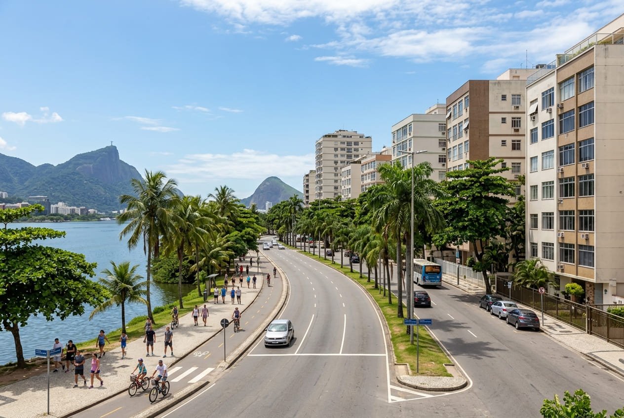 Avenida Alexandre Ferreira — via de acesso ao Jardim Botânico - Rio de Janeiro Portal