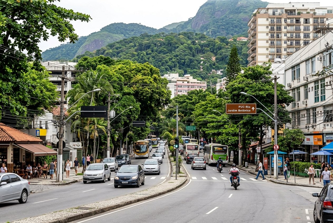 Avenida Marquês de São Vicente- A Artéria Vital da Gávea