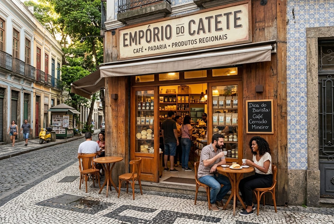 Cafeteria Empório do Catete no Rio de janeiro
