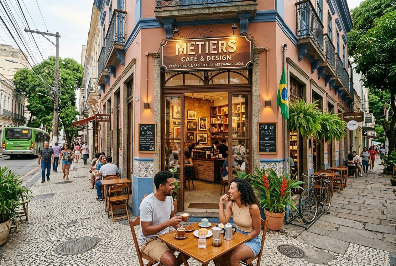 Cafeteria Metiers Café & Design - Rio de Janeiro Portal