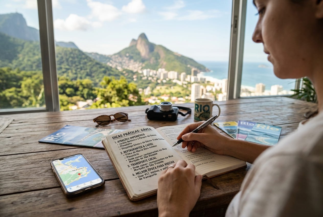 Dicas Práticas para Montar Seu Roteiro de Viagem na Gávea