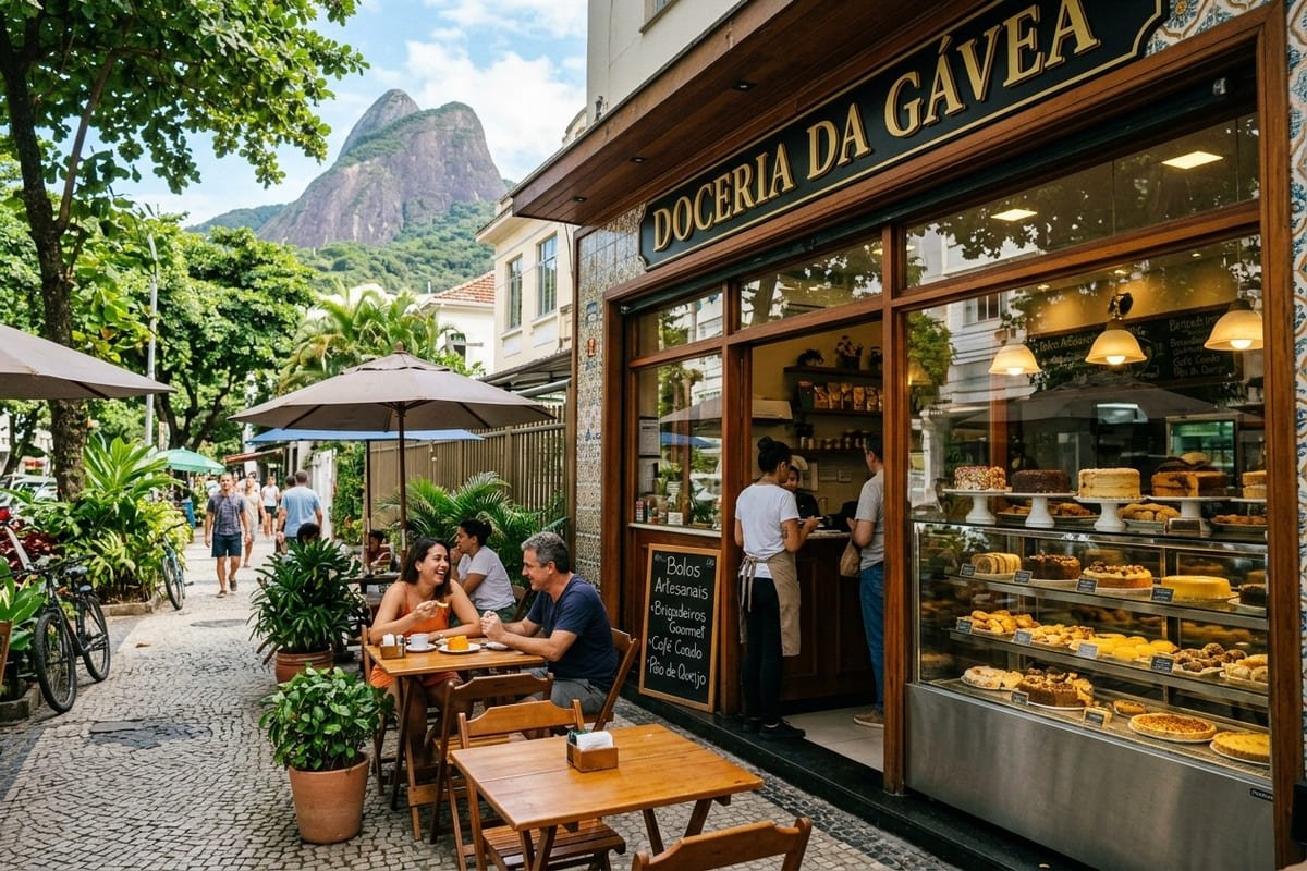 As melhores docerias na Gávea no Rio de Janeiro