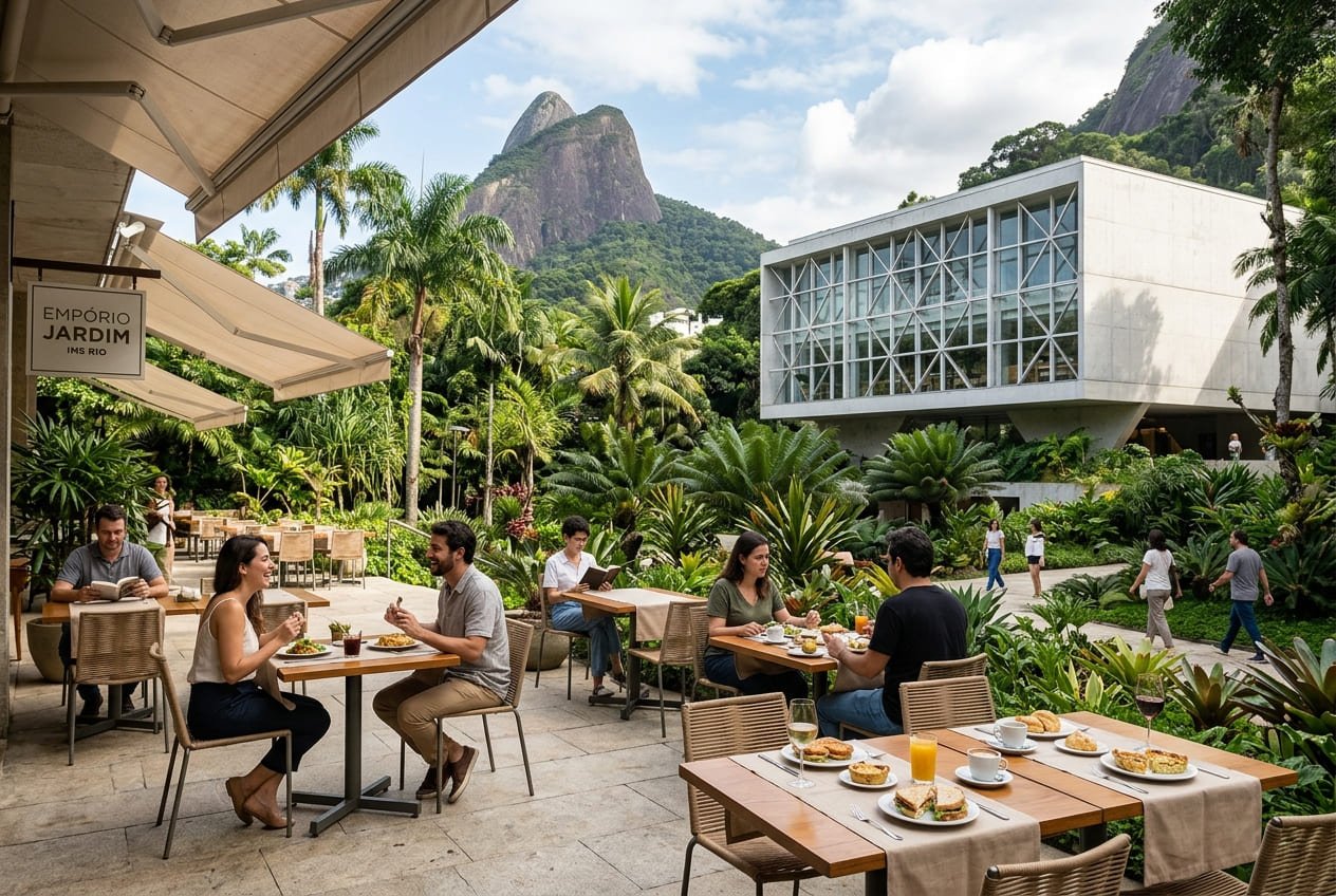 Empório Jardim no IMS Rio (Instituto Moreira Salles) - Rio de Janeiro Portal