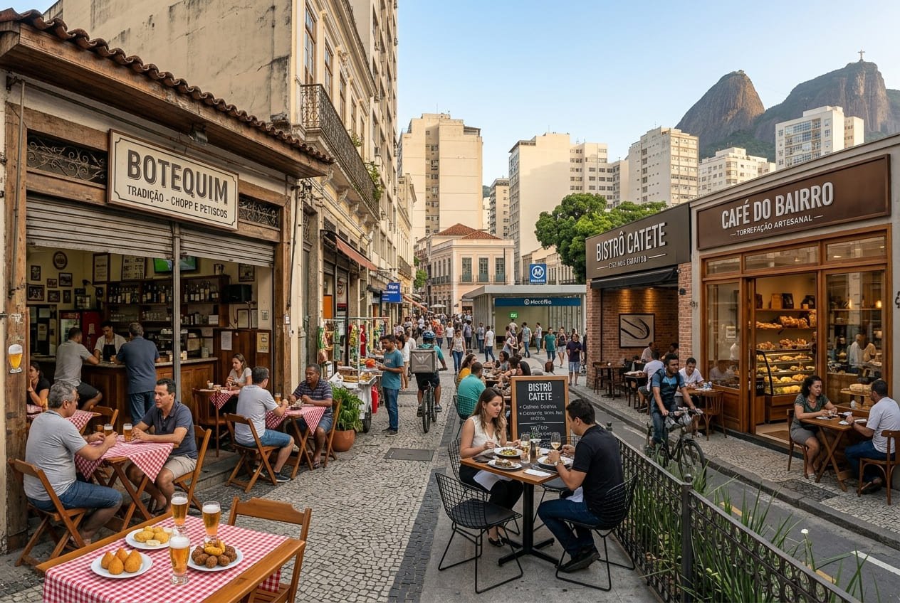 Gastronomia no Catete - Botequins Tradicionais, Bistrôs e Cafés - Rio de Janeiro Portal