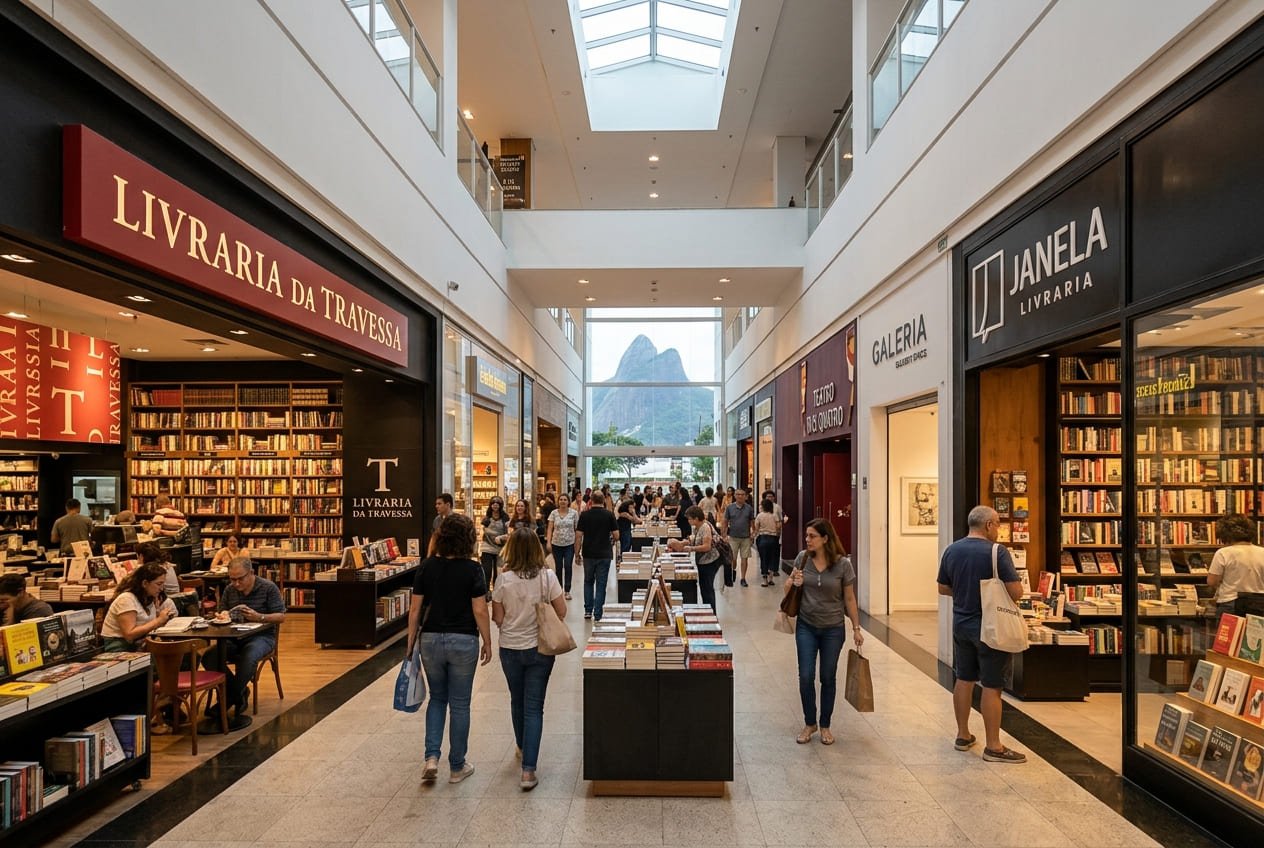 Livrarias do Shopping da Gávea- O Epicentro Cultural do Bairro - Portal Sampa