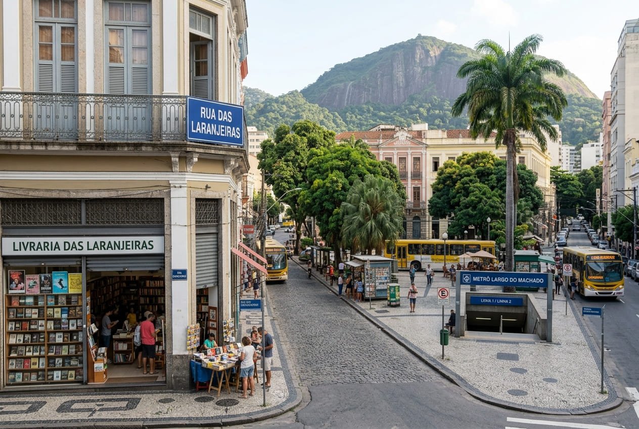 Livrarias em Laranjeiras no Rio de Janeiro