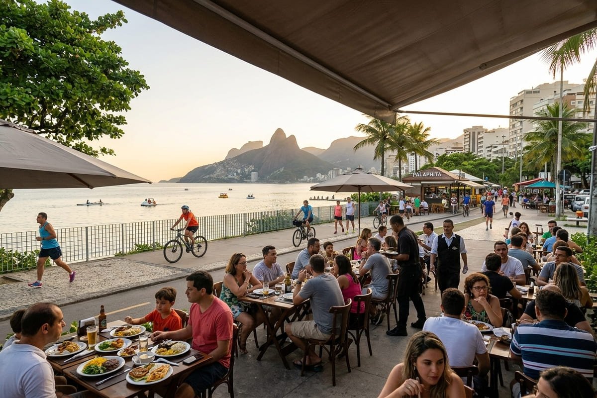 Melhores Restaurantes no Bairro da Lagoa no RJ