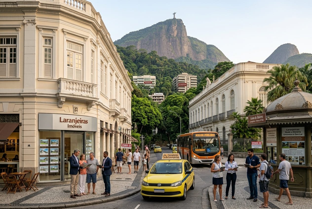 Mercado Imobiliário em Laranjeiras no rio de janeiro