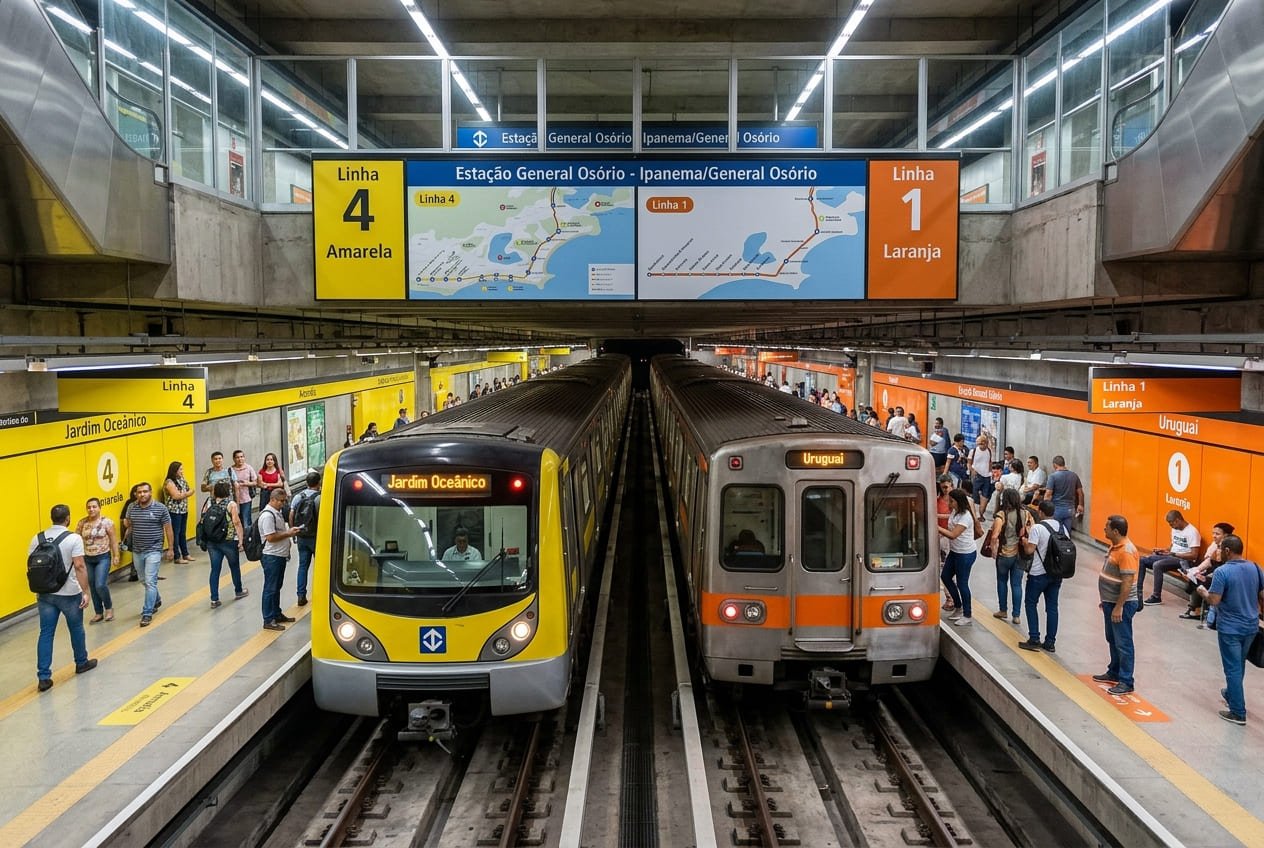 O Panorama da Mobilidade por Metrô na Gávea - Rio de Janeiro Portal
