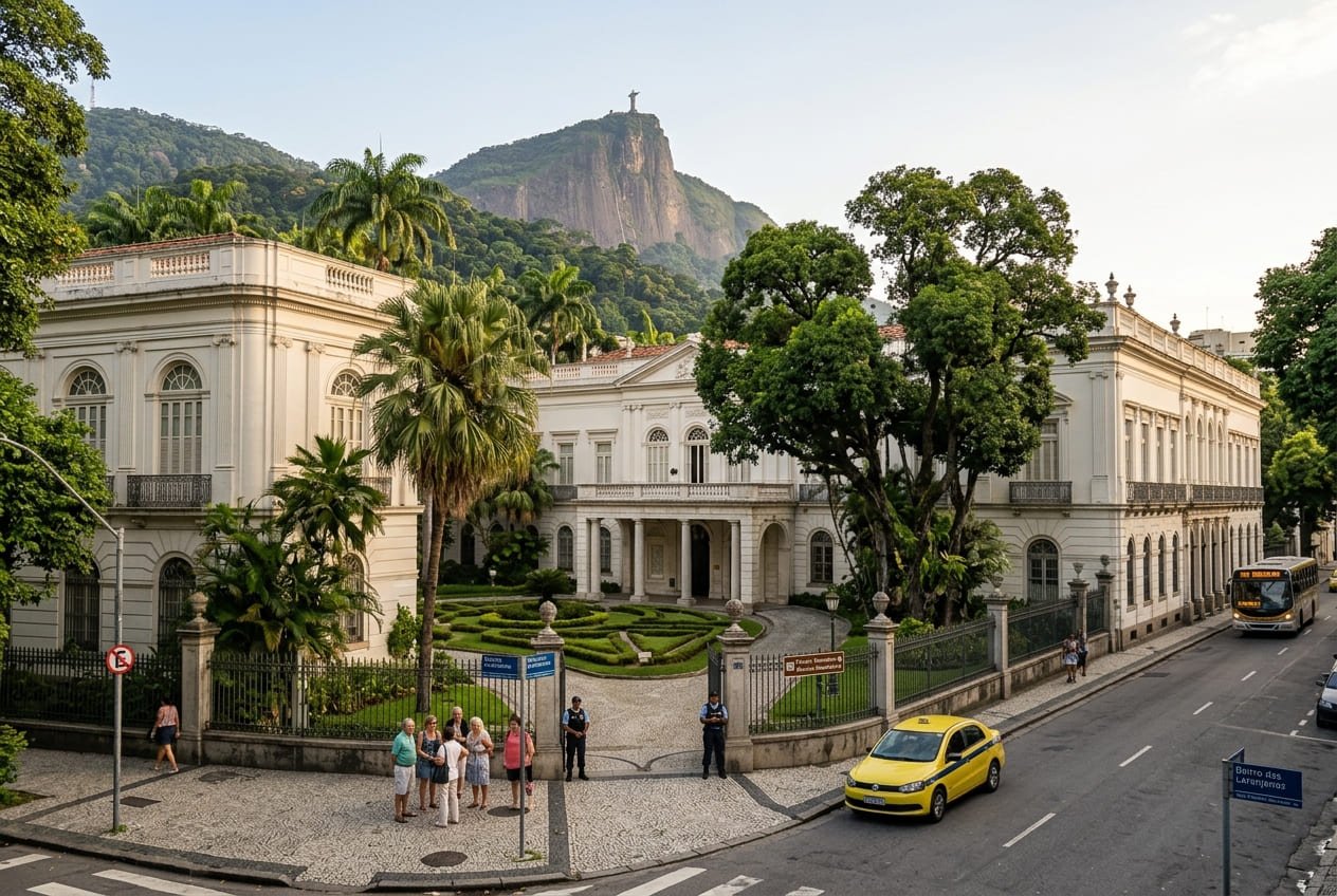 Palácio Guanabara nas Laranjeiras RJ