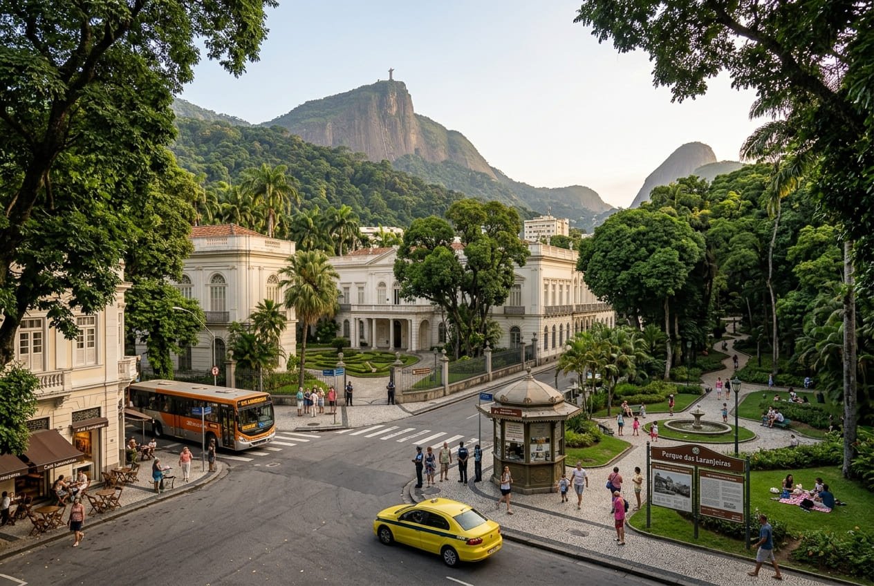Pontos Turísticos e Lazer no bairro Laranjeiras