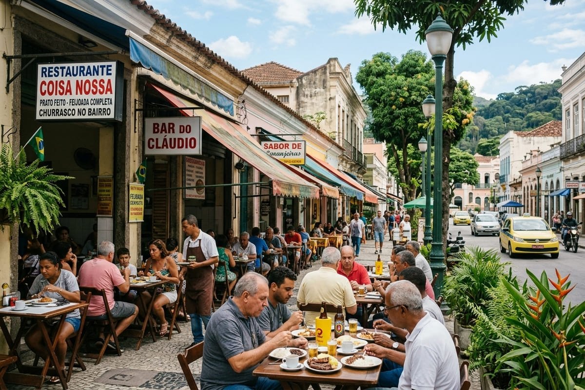 Melhores restaurantes em Laranjeiras no Rio de Janeiro